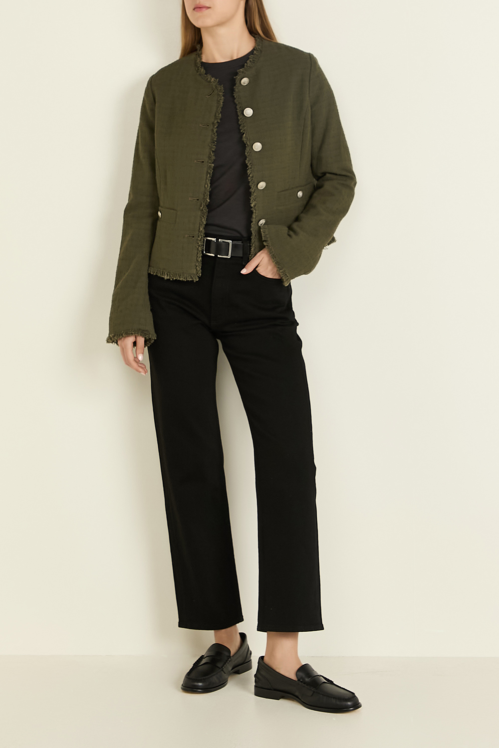 מכנסי ג`ינס הארלו ישרים